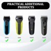 INBOLM 32B S3 Tête de rasoir de rechange compatible avec Braun Series 3, tête de rasage, pour tête de rechange série 3, acces