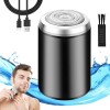 Mini rasoir électrique Homme, Portable de Voyage Sopami, rasoir étanche rechargeable par USB, Rasoir Lavable sur peau Humide 