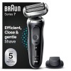 Braun Series 7, Rasoir Électrique Homme, Modes Turbo, Rasoir À Grille Étanche, Conçu En Allemagne, Avec Station SmartCare Cle