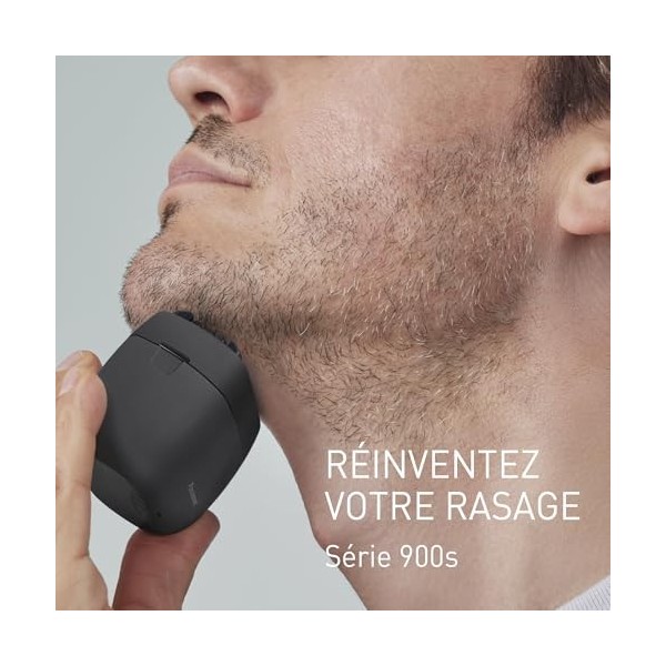 Panasonic ES-PV3B-K803 Série 900s Rasoir Électrique 5 Lames pour Hommes, Utilisation à sec ou sous leau, Capteur de Barbe Ré