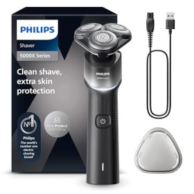 Philips 5000X Series - rasoir, rasoir électrique 100 pourcent étanche, technologie SkinProtect, tête flexible à 360°, 1 h de 
