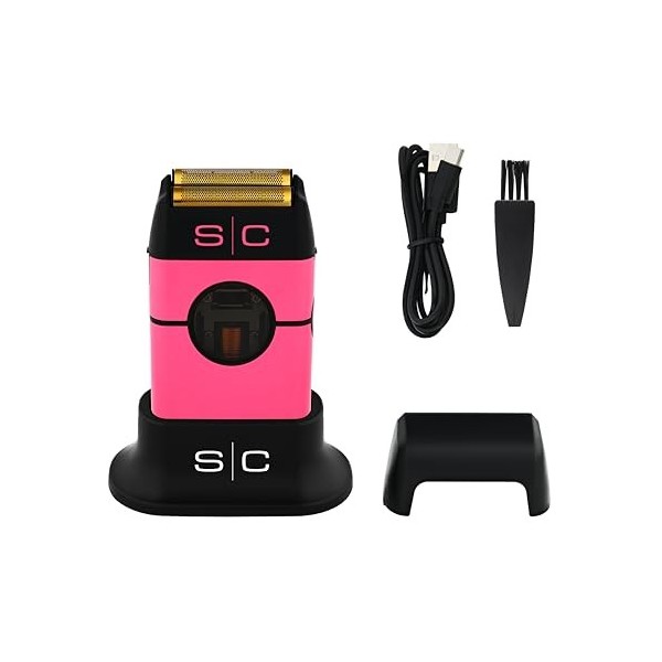 Stylecraft Instinct Rasoir Électrique Hommes Barbe et Cheveux, Rasoir Barbe Électrique Sans Fil, Autonomie de 150 Min, Rasoir