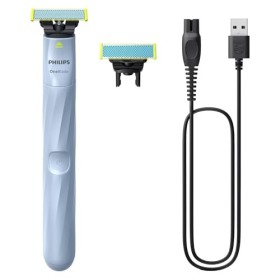 Philips OneBlade First Shave, Authentique système de rasage électrique hybride pour adolescents, modèle QP1324/30