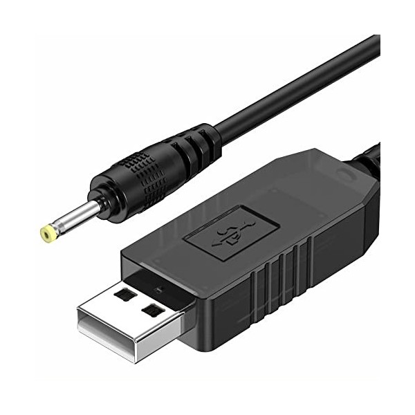 Chargeur pour rasoir à barbe Braun Ancable 5 V - Câble de charge de rechange compatible avec Braun MGK3321, MGK3335