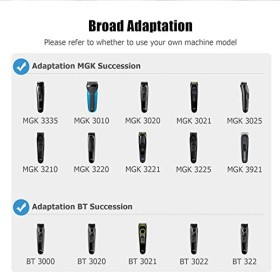 Chargeur pour rasoir à barbe Braun Ancable 5 V - Câble de charge de rechange compatible avec Braun MGK3321, MGK3335