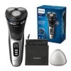 Philips Electric Shaver Series 3000 - rasoir électrique Wet & Dry pour hommes avec technologie SkinProtect, couleur Noir, ton