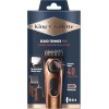 King C. Gillette Tondeuse à barbe électrique Pro pour homme avec roue de précision pour 40 longueurs de barbe, lames tranchan