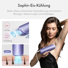 Ulike Air 3 Épilateur IPL pour les Femmes & Hommes – Épilation Laser avec Sapphire Ice Cooling, Résultats Durables et Presque