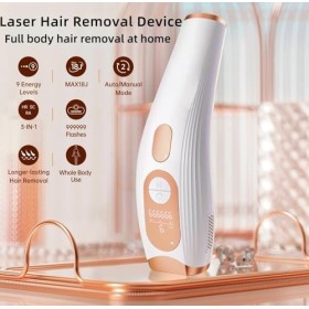 3 en 1 IPL Épilateur Lumière Pulsée, 9 Niveaux dEnergie IPL Épilateur Laser pour Femme/Homme Visage Corps Bikini Aisselles J