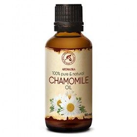 Huile Camomille 50ml - Matricaria Chamomilla - Extrait Naturel Huile de Camomille - Huile de Support - Huile de Base - Soin d