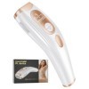 3 en 1 Épilateur Lumière Pulsée IPL avec Fonction de HR/RA/SC, 9 Niveaux dEnergie, Epilateur Laser pour Femme Homme Visage C