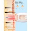 3 en 1 Épilateur Lumière Pulsée IPL avec Fonction de HR/RA/SC, 9 Niveaux dEnergie, Epilateur Laser pour Femme Homme Visage C