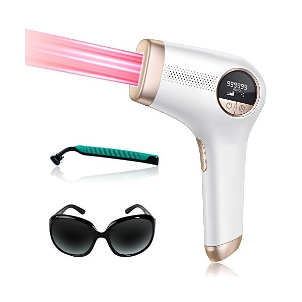 Laser dépilation de dispositifs de chargement initial de 600 NM-1200 NM, dispositif dépilation efficace de 999900 flashs av