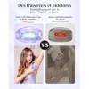 Hikyskin Épilateur Lumière Pulsée Laser - Réelle Indolence & Lissage du Corps Entier en 6 Semaines, IPL Lumiere Pulsée au Sap