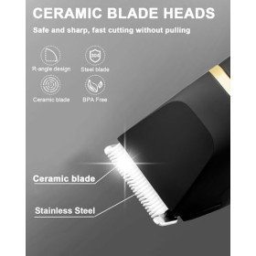 Rechargeable Tondeuse Corps Homme,3 en 1 Tondeuse Intime Homme,Sans Douleur Tondeuse Homme Partie Intime & Tondeuse Corps,Lam