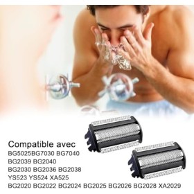 BG2000 Tête de Rechange pour Philips Bodygroom, Têtes de Remplacement pour Philips Norelco Tondeuse Bodygroom Series 7000 BG2