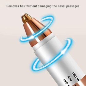 Épilateur 2 en 1 pour le Visage et les Sourcils, épilateur Rechargeable pour Femmes et Hommes 2 In 1 Rechargeable Hair Remove