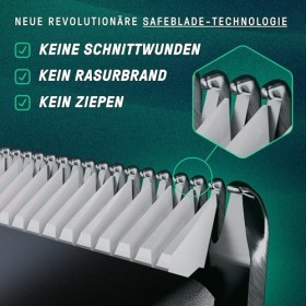 FAVED The Bodygroomer 2.0 Rasoir intime et tondeuse pour le corps avec lame de sécurité révolutionnaire pour homme, puissance