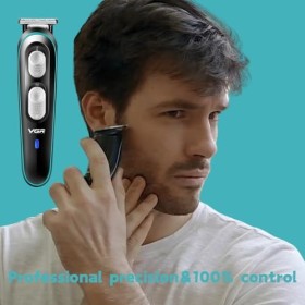 SHEBEEDO Tondeuse à barbe avec outils de barbier