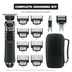 Wahl Pro Series High Visibilty Tondeuse, lame de coupe rapprochée, Lithium-Ion, tondeuse à barbe entièrement lavable, kit de 