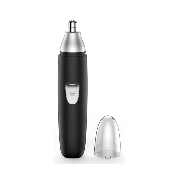 Tondeuse pour les poils du nez, tondeuse professionnelle indolore pour les oreilles et le visage, rechargeable par Type-C, av