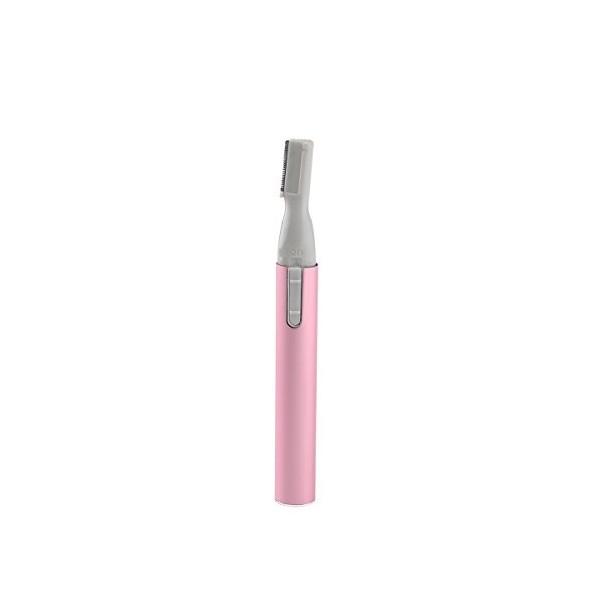 ROSENICE Tondeuse électrique pour femme - Pour poils du visage et sourcils - Rose
