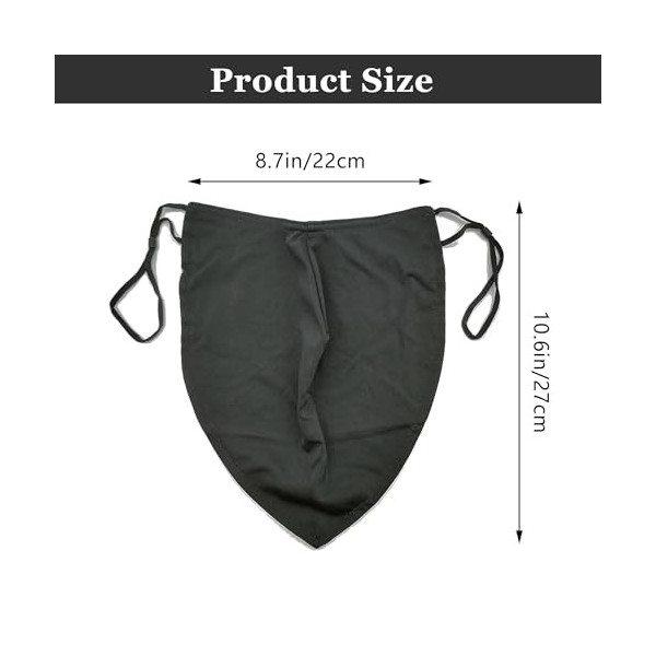 Niuhong Barbes Hommes Tablier Barbe Protection Barbe Hommes Tissu Barbe Couvertures Barbe Rasage Soin Barbe Poils Visage Tabl