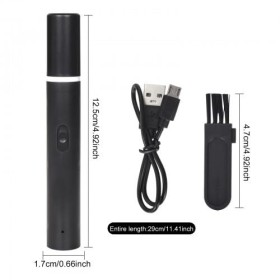 Tondeuse Nez, USB Rechargeable Tondeuse Nez, Tondeuse Nez Oreilles Homme, Coupe Poils Nez et Oreilles Portable, Lame étanche 