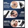 Tondeuse Nez, 3 en 1 Tondeuse Nez Oreilles Homme, Indolore Rasoir Nez Homme, USB Rechargeable Tondeuse Nez Homme pour le Nez,