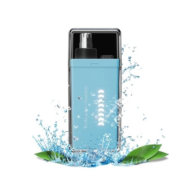 Tondeuse Nez, 3-En-1 Tondeuse nez oreilles et sourcils USB Rechargeable Tondeuse à Sourcils électrique Pour Homme Et Femme, I