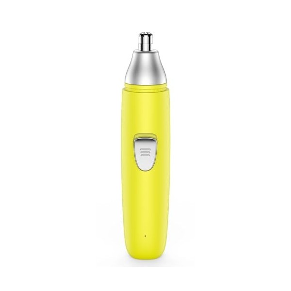 Tondeuse pour les poils de nez, portable pour hommes et femmes, tondeuse à poils de nez rechargeable et lavable, tête détacha