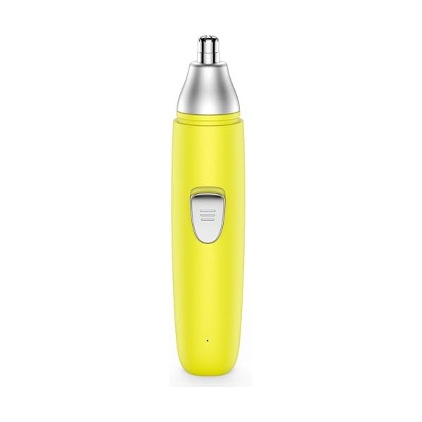 Tondeuse pour les poils de nez, portable pour hommes et femmes, tondeuse à poils de nez rechargeable et lavable, tête détacha