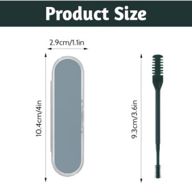 3 pièces Coupe cheveux Nasal,Rotatif à 360 Degrés Outil dÉpilation Manuelle Portable pour Narines pour Hommes et Femmes Ver