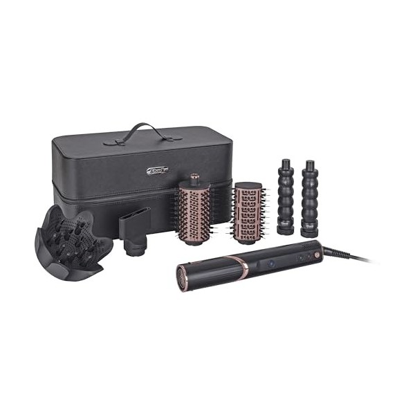 Shark FlexStyle Air Styler & Sèche-cheveux, Boucleurs Auto-Wrap, Brosse Ovale,Concentrateur Pas de Dommage Thermique,Style Po