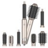 Brosse à cheveux 6 en 1 Airstyler automatique à air chaud - Sèche-cheveux - Fer à friser - Brosse volumisante pour le séchage