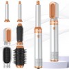 Air Styler 6 In 1 Hair Styler avec Seche Cheveux, Brosse Soufflante, Boucleur a Air, Brushing Brosse Soufflante, Brosse Lissa