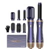 6 en 1 Air Styler OKWRAP Brosse Soufflante Hair Styler Avec 6 Accessoires Seche Cheveux Fer a Boucler Brosse Soufflante, Bros