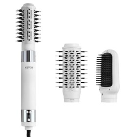 VEVOR Brosse Sèche-cheveux 1200 W Styler Multifonction Professionnel Ionique Air Chaud, avec 2 Brosses, 4 Températures 3 Vite