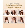 UKILSS 6 en 1 Air Styler Cheveux Luxe, Hair Styler Air Fer à Friser, Avec Brosse à Air Chaud Brosses Coiffage Massage Airbrus