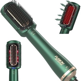 Fusion Air Dryer 4 in 1 brosse à air chaud - une technologie unique pour sécher, coiffer et soigner les cheveux plus rapideme