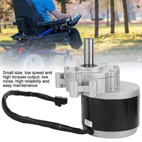 Keenso Moteur de Brosse pour fauteuils roulants 75r/Min 24V250W MY1016z Unite-Moteur 24V 250W