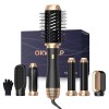 Magic Twist Cheveux Air Styler 5 en 1, Air Styler 110000 TR/MIM Seche Cheveux Avec Brosse Soufflante, 320 Million Ion Sèche C...
