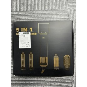 HyAdierTech Set Brosse Soufflante 5 en 1, Seche Cheveux 1000W, Air Styler, Fer a Boucler Ions Négatifs, Brosse Lissante Cheve