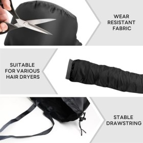 Casque de SéChage pour Sèche-cheveux, Casque Seche Cheveux, Capuchon de Conditionnement en Profondeur RéGlable Extra Large, p