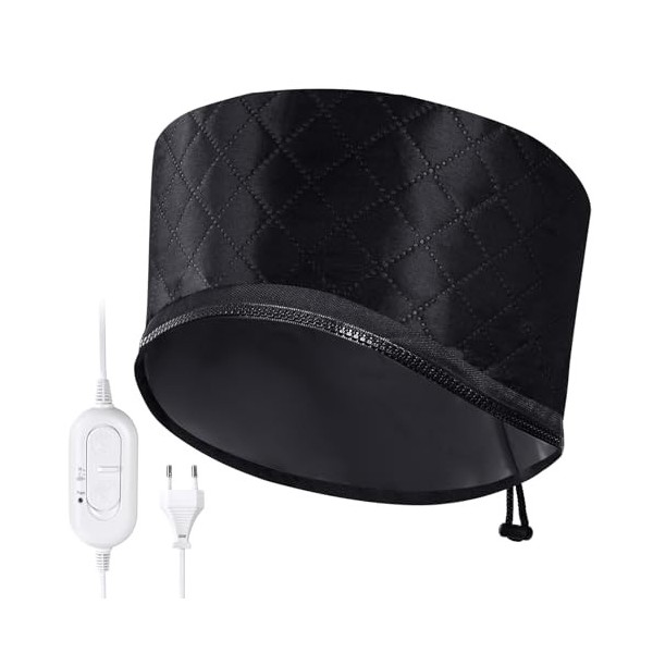 LOPHE Casques Chauffant Cheveux Bonnet Chauffant, Casque Chauffant Cheveux Vapeur Soin, Bonnet chauffant cheveux pour Soins C