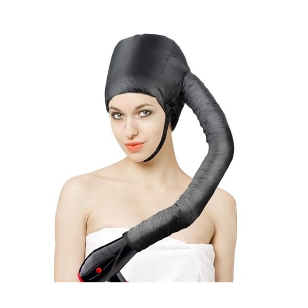 LUNEKUCK Accueil Sèche-Cheveux Casque Thermique Capuchon de Sèche-Cheveux Cap Sèche-Cheveux pour Sèche-Cheveux Casque Portabl