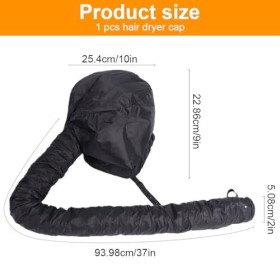 EIHI 1 Pièces Casque Seche Cheveux, Casque De Séchage pour Sèche-Cheveux, Capuchon pour Sèchecheveux, Sèche De Capot pour Le 