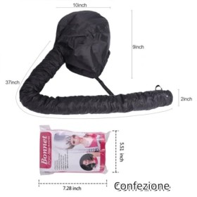 Norhogo Casque de séchage sèche-cheveux, bonnet de sèche-cheveux, casque de séchage