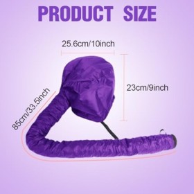 ZKGYUS Casque de séchage pour sèche-cheveux, casque sèche, sèche de capot pour le style de séchage curling conditionnant en p