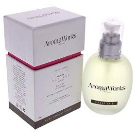 AromaWorks - Nurture Bath Oil - De Source Naturelle - 7x Bio Actifs Naturels - Huile de Bain Pour Tous Types de Peaux - Relax